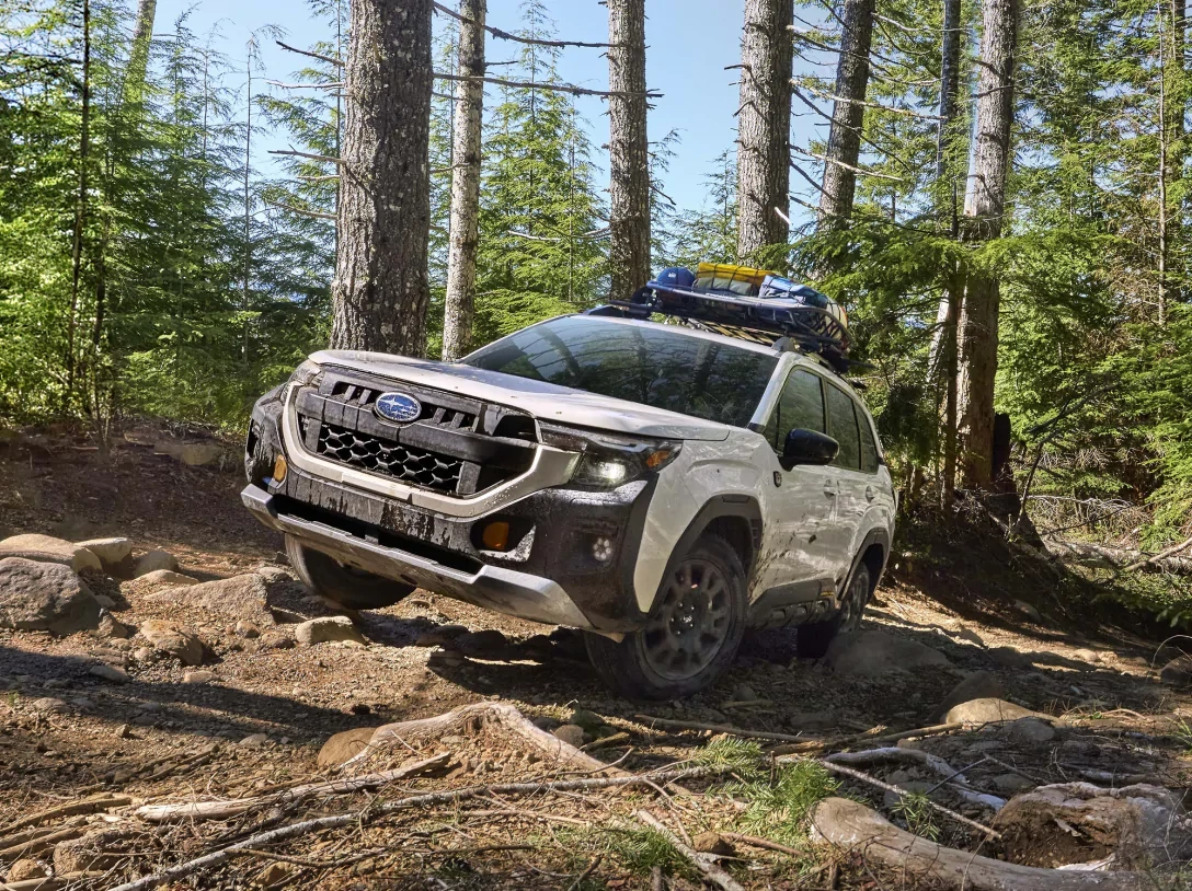 Subaru представила экономичный гибрид и экстремальный кроссовер Forester Wilderness