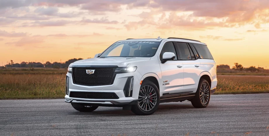 1000-сильный Cadillac Escalade Hennessey: Быстрее, чем Lamborghini Huracan Evo
