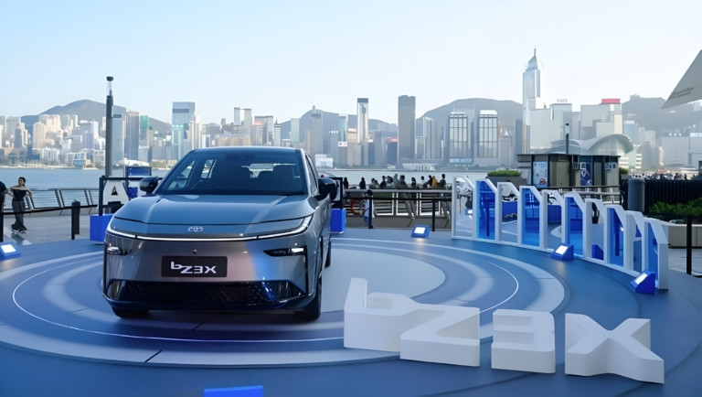 Toyota bZ3X стала самым доступным электромобилем бренда в Гонконге: запас хода — до 565 км (фото)