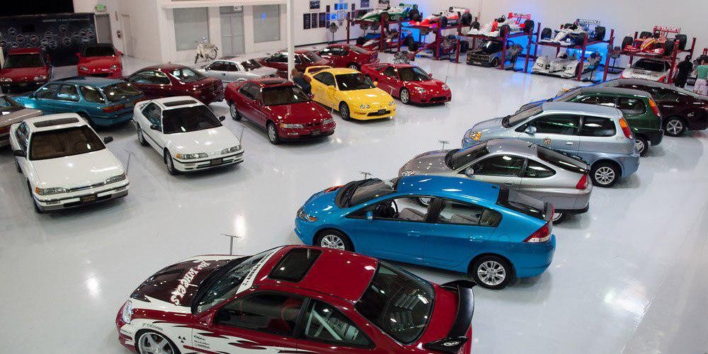 Раритетные автомобили в музее Honda