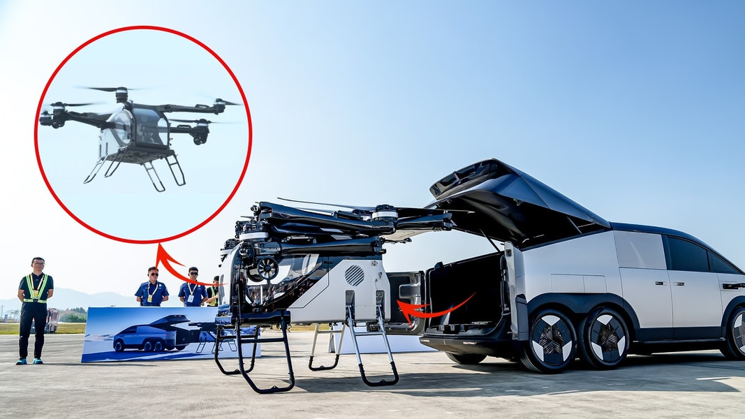 Уже не фантастика: Летающий автомобиль Xpeng AeroHT готов к самостоятельному полету
