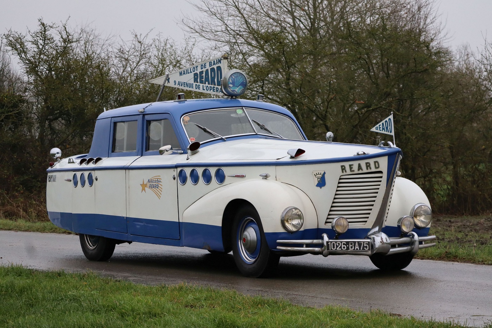 авто яхта, Packard Super Eight, сухопутная яхта