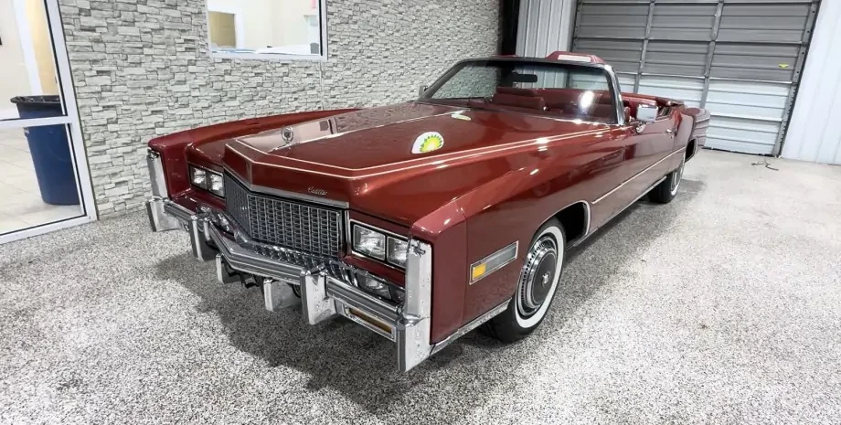 Легендарный Cadillac Eldorado 70-х годов с минимальным пробегом: роскошный автомобиль для коллекционеров