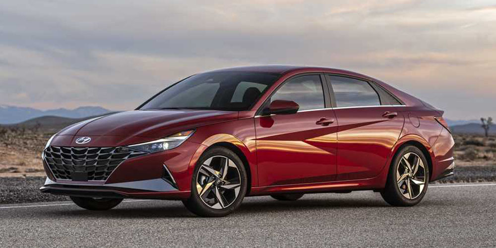 Hyundai Elantra 2021 в новом дизайне