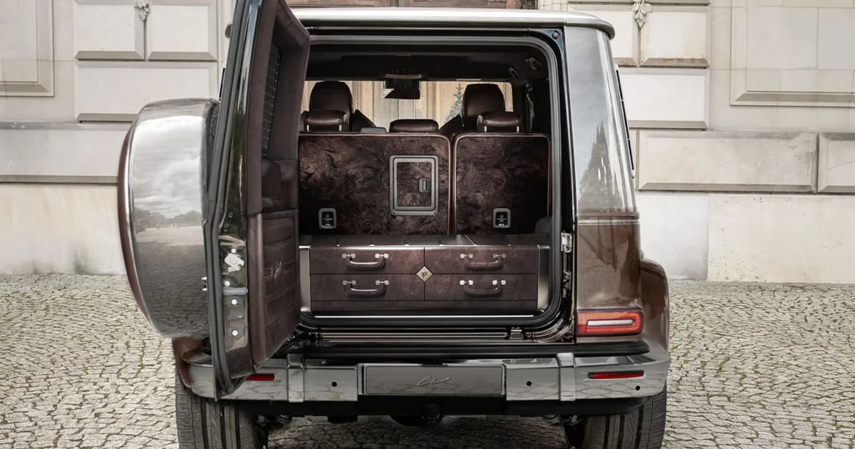 Розкішний мисливський Mercedes G-Viking: ексклюзивний «Гелік» із золотим озброєнням