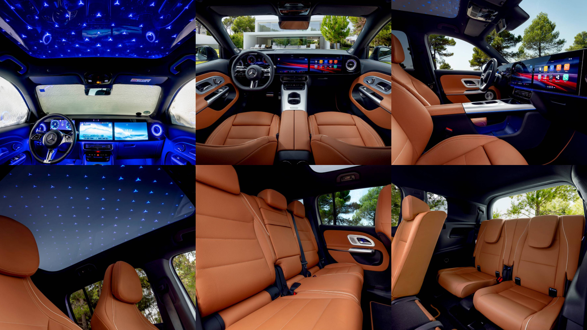 Обновлённый Mercedes GLB: первые изображения доступного электрического семейного кроссовера