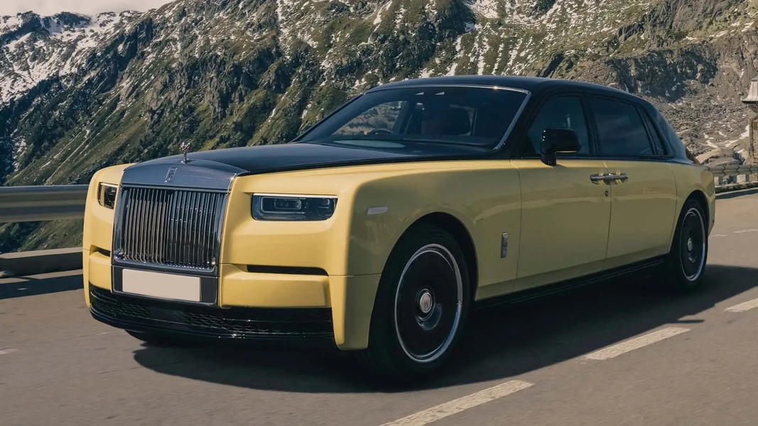 Rolls-Royce Phantom Goldfinger: три года разработки и золотой слиток в интерьере