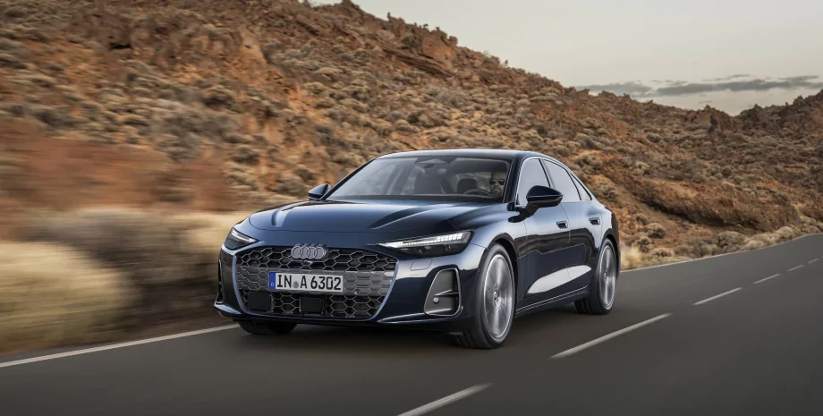 Новый Audi A6 2025: обновлённый седан с аэродинамикой, цифровыми технологиями и мягким гибридом