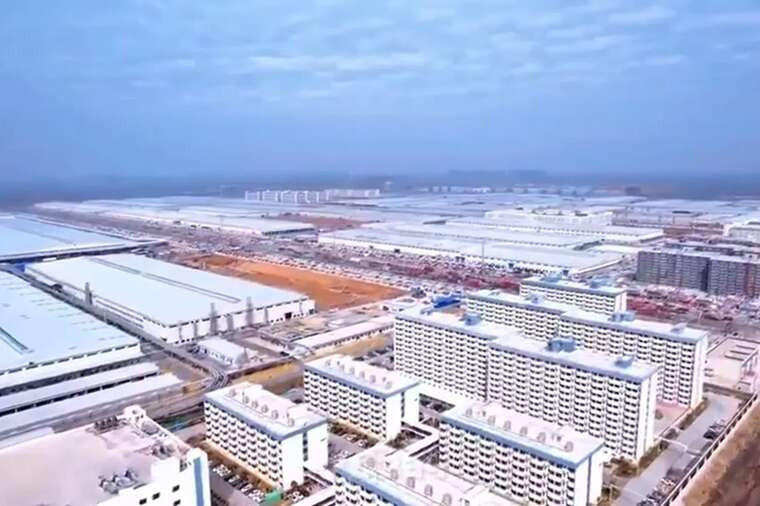 В Китае строят крупнейший в мире город-завод BYD: площадь больше Парижа и Сан-Франциско