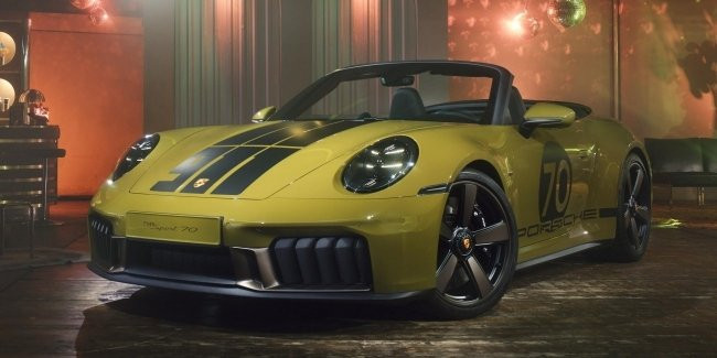 Представлен новый Porsche 911 Spirit 70: гибридный двигатель, винтажный стиль и ограниченный тираж