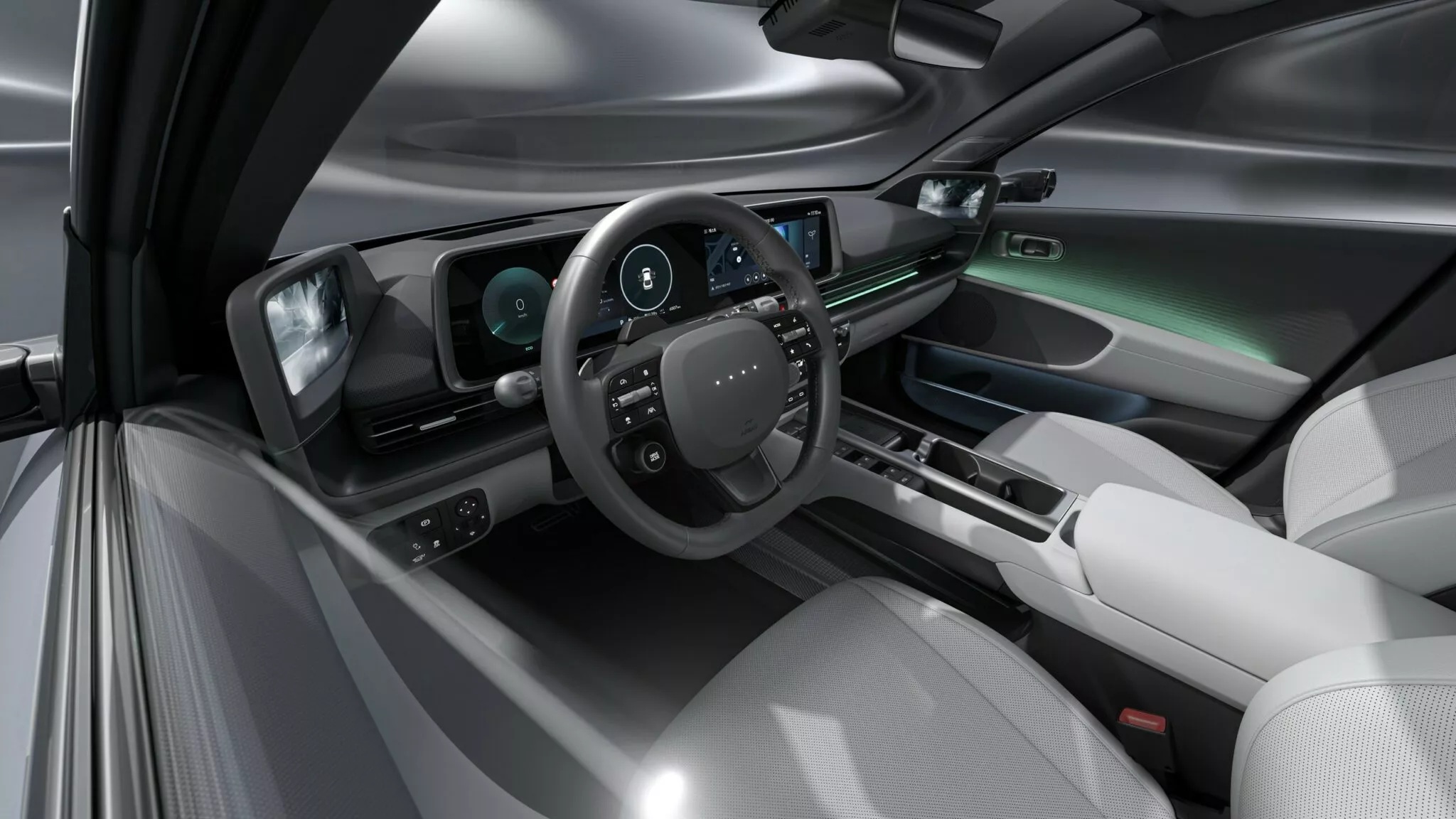 салон Hyundai Ioniq 6, Hyundai Ioniq, новый Hyundai Ioniq 6, новый Hyundai Ioniq 6