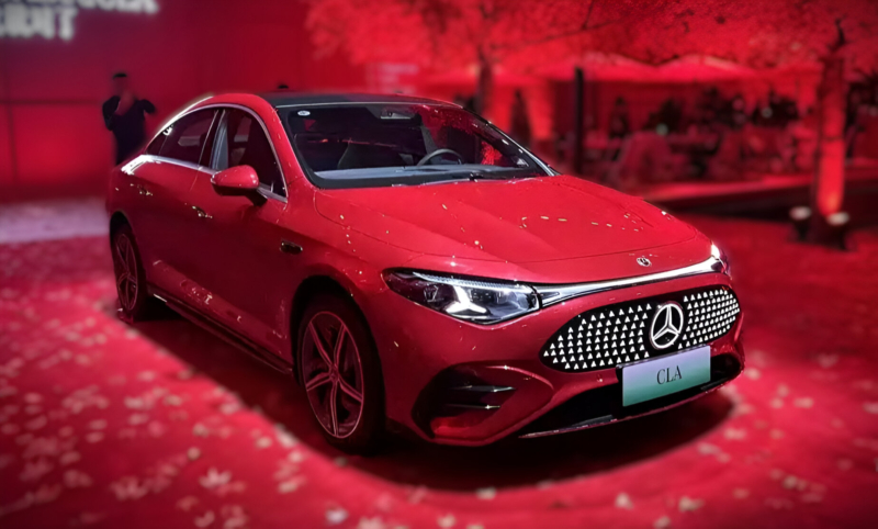 Mercedes-Benz представил новый CLA EV в Китае: увеличенная база и запас хода до 866 км