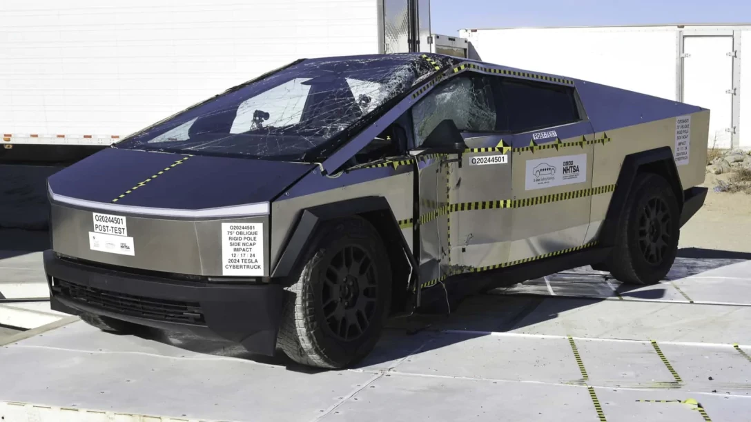 Tesla Cybertruck прошел краш-тесты и получил 5 звезд, но есть важный нюанс (фото)