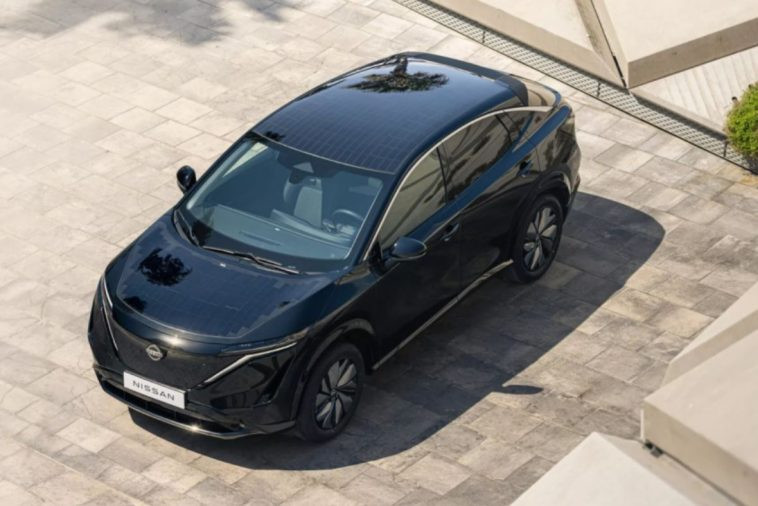 Электрокроссовер Nissan Ariya оснастили солнечными панелями на капоте и крыше: что это даёт на практике | bex-auto.com