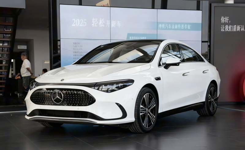 Mercedes-Benz представил новый CLA EV в Китае: увеличенная база и запас хода до 866 км