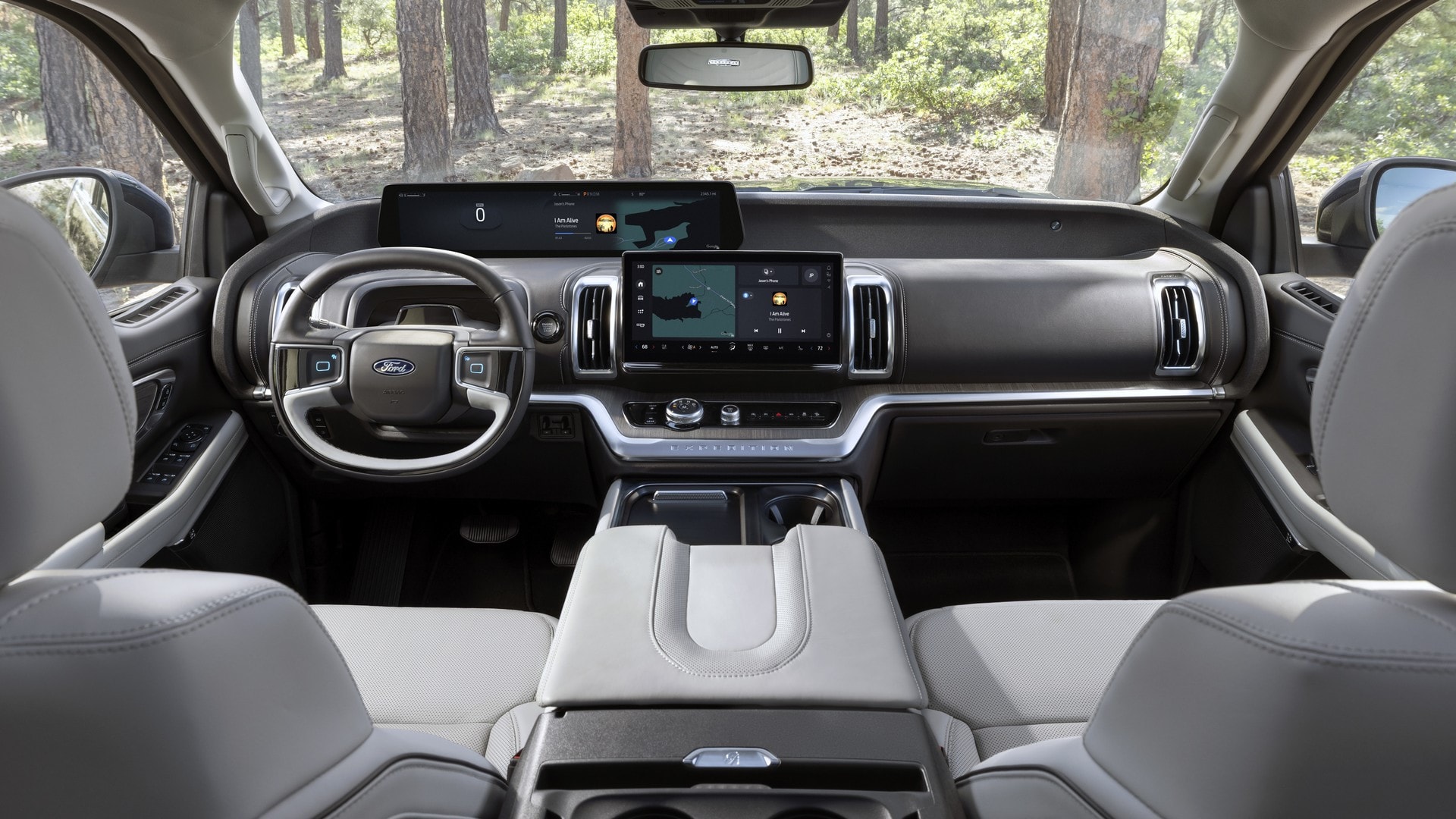 салон Ford Expedition 2025, Ford Expedition, новый Ford Expedition, внедорожник Ford, внедорожник Ford