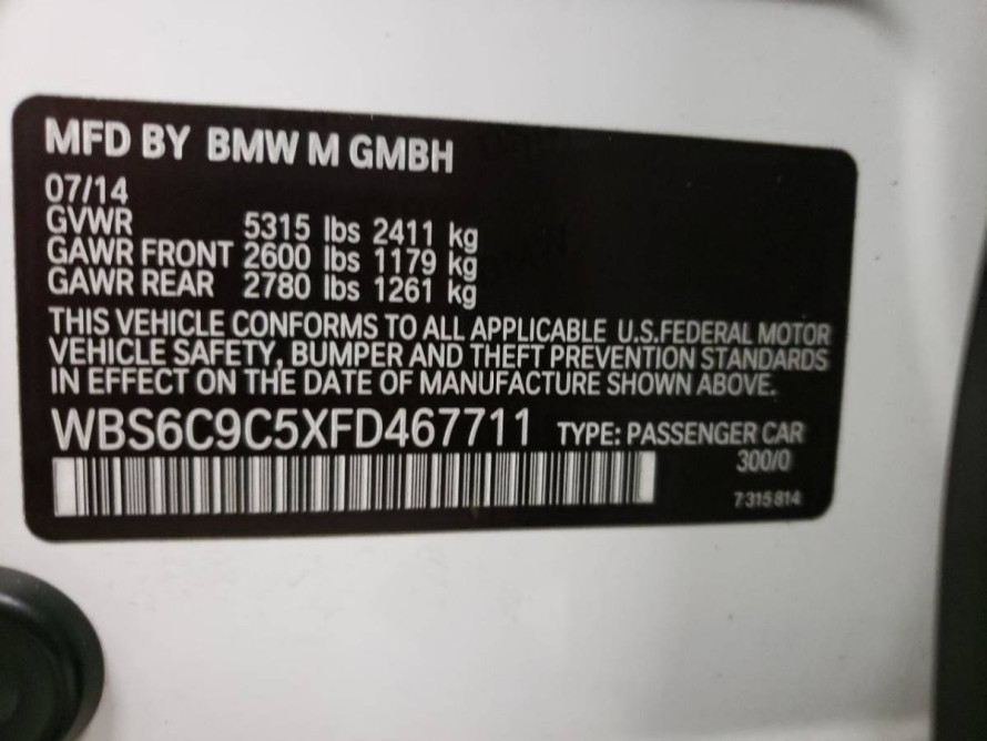 2015 BMW M6 GRAN COUPE - 8 | bex-auto.com